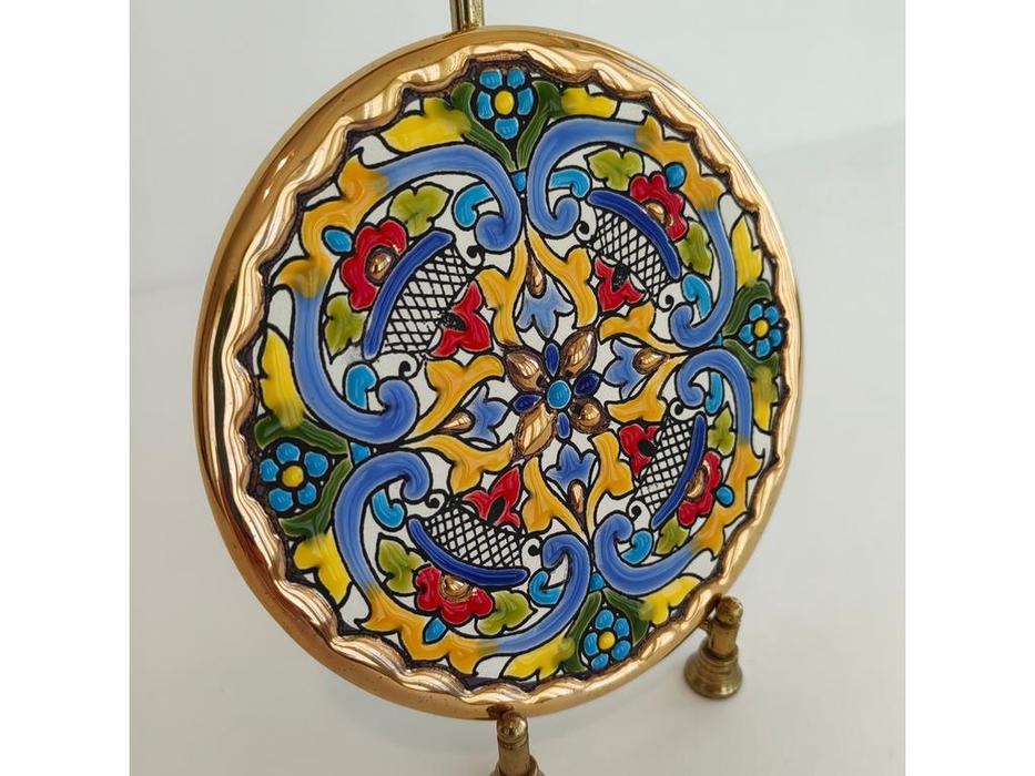 Cearco тарелка декоративная  (мультиколор) Cercolon