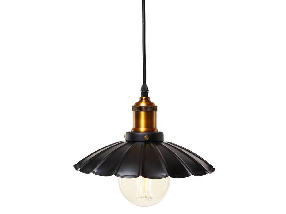 Loftit светильник подвесной 1xE27 max 60W (чёрный матвый) Piligrimm