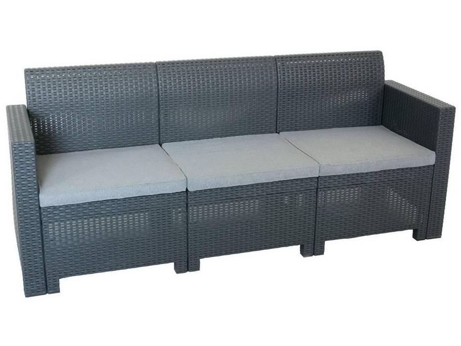 Rattan диван садовый  (венге) Nebraska
