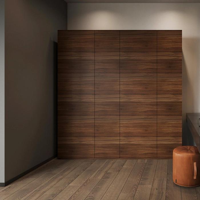 Mod Interiors шкаф 4 дверный  (орех) Avila