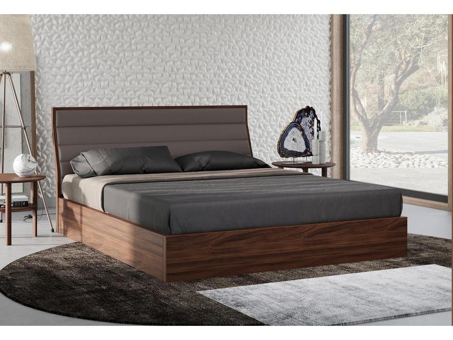 Mod Interiors кровать двуспальная 160х200 c подъемным механизмом (орех) Ronda
