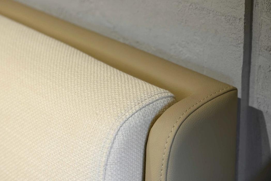 Mod Interiors кровать двуспальная 160х200 (орех, экокожа) Miramar