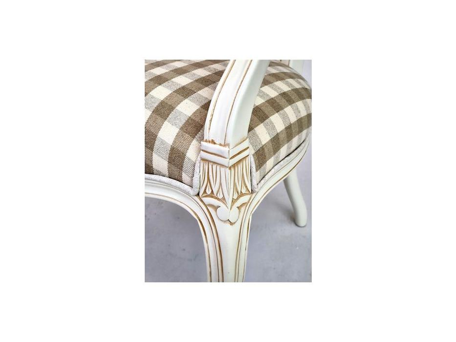 CUF Limited стул с подлокотниками S06 (белый) White Rose
