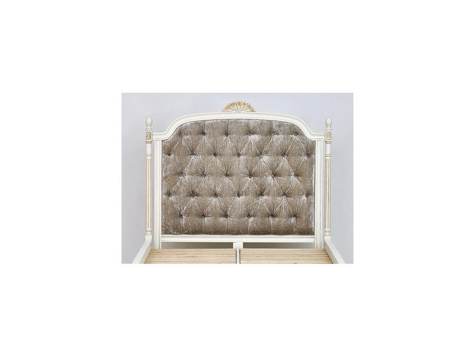 CUF Limited кровать односпальная 120х200 (айвори с патиной) White Rose