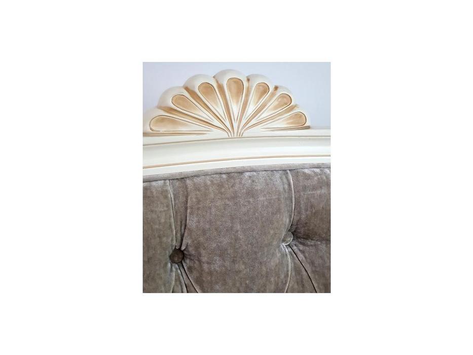 CUF Limited кровать односпальная 120х200 (айвори с патиной) White Rose
