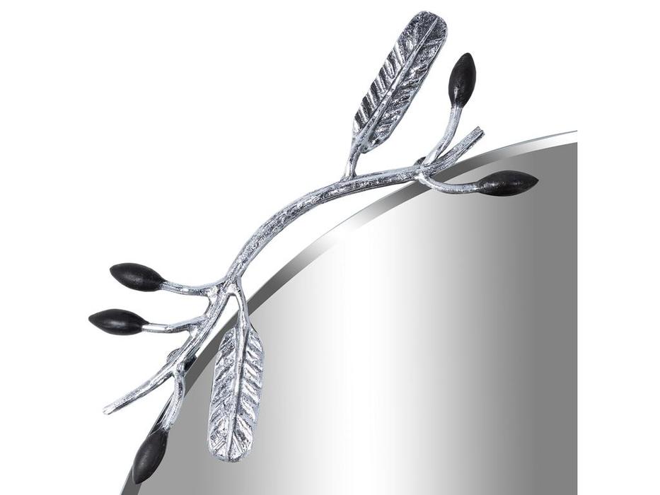 Bogacho зеркало настенное  (серебро) Oliva Branch