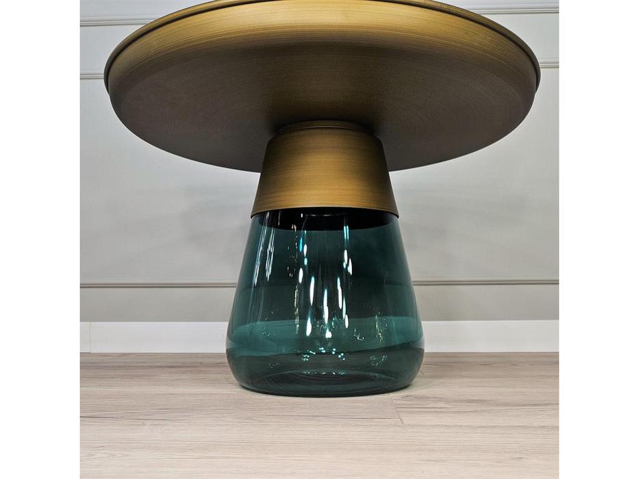 STG стол журнальный  (золото, зеленый) Zeigna Coffee Table
