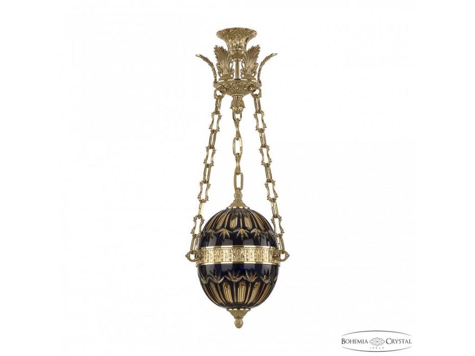 Bohemia Ivele Crystal светильник подвесной  (бронза) 71000P/20 G Amber-Blue/H-1I Y8