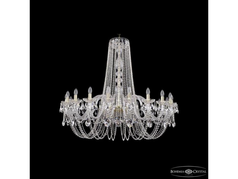 Bohemia Ivele Crystal люстра хрустальная  (прозрачный) 1402/20/460/h-115 G