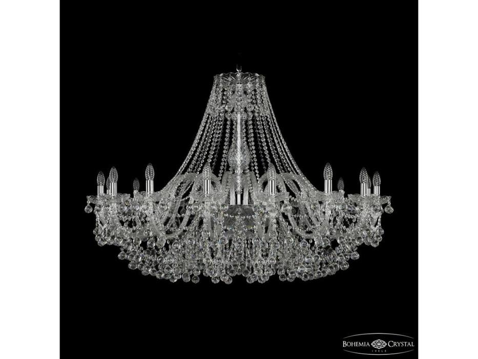 Bohemia Ivele Crystal люстра хрустальная  (прозрачный) 1409/16/460 Ni