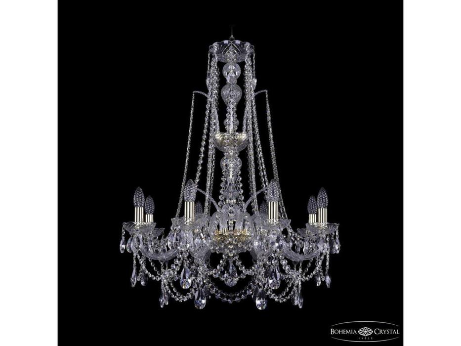 Bohemia Ivele Crystal люстра хрустальная  (прозрачный) 1411/8/240/XL-83 G